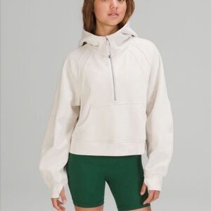 Lululemon opal cream oversized scuba hoodie